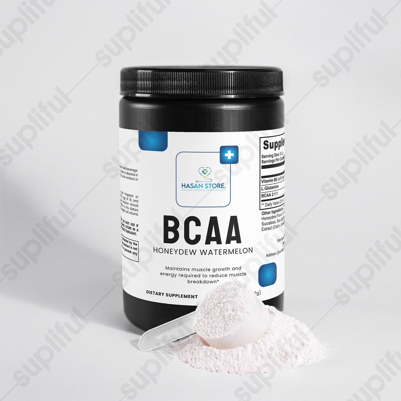 BCAA Post Workout Powder (Honeydew/Watermelon)