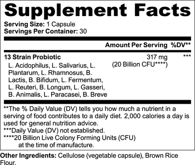 Probiotic 20 Billion